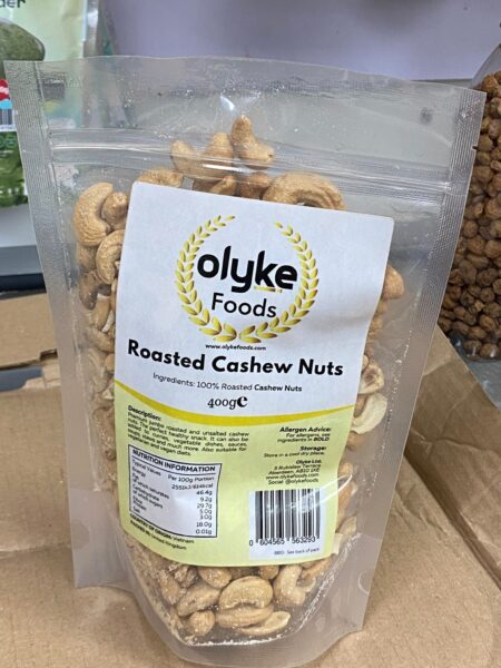 Cashew nuts 400g