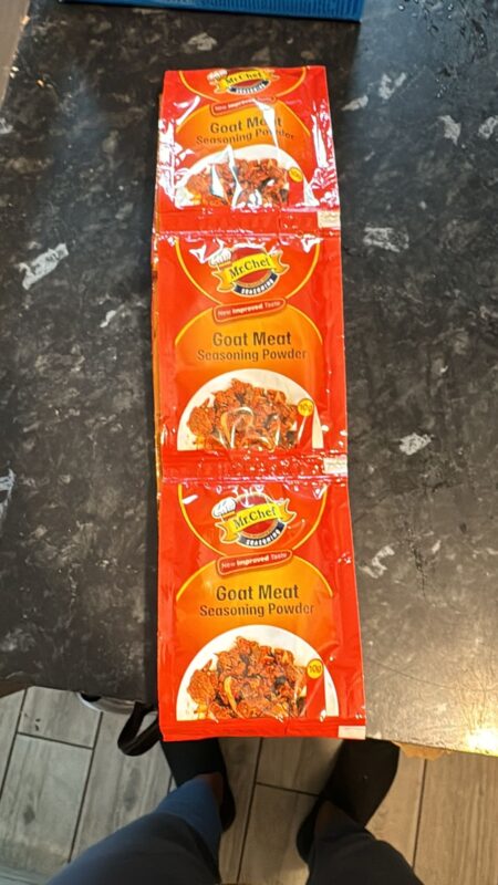 Goat meat seasoning (one roll)