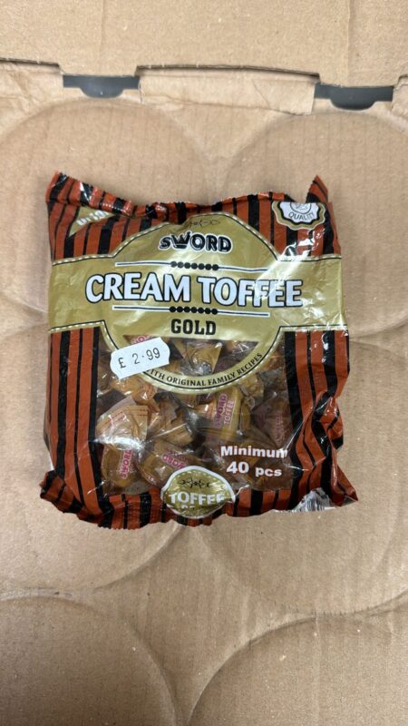 Cream toffee gold