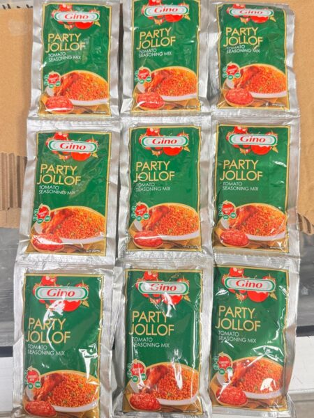 Gino party jollof (per one)