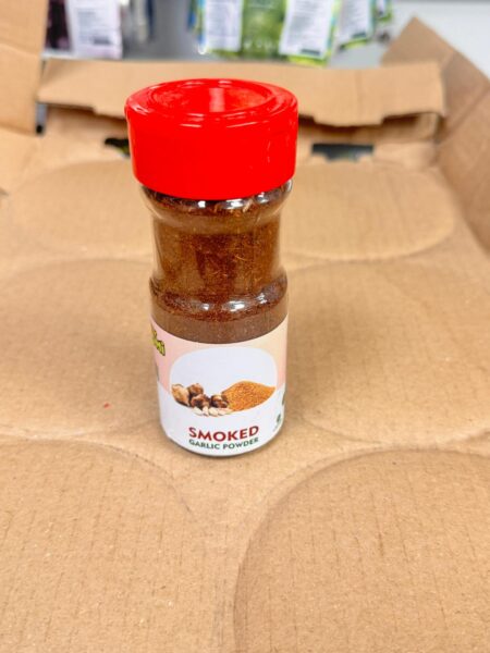 Smoked garlic powder
