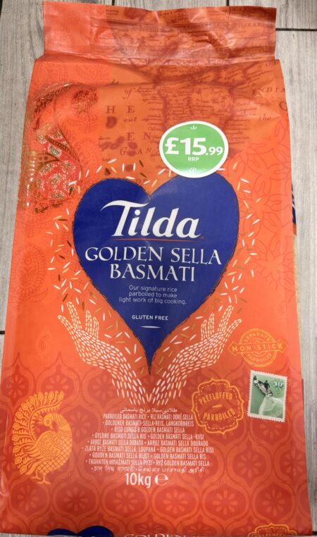 Tilda golden sella basmati 10kg