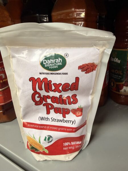 Mix grain pap with strawberry 250g